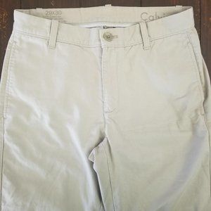 Gently Used Men's Calvin Klein Tan Pants